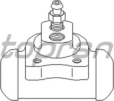Колесный тормозной цилиндр TOPRAN купить