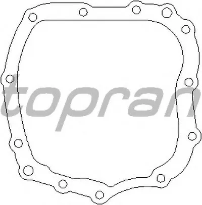 Прокладка, ступенчатая коробка TOPRAN купить