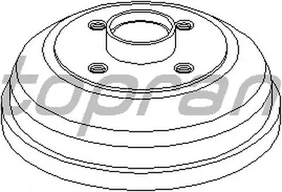 Тормозной барабан TOPRAN купить