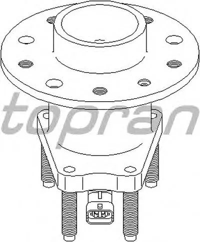 ? колесн. ступицы = TOPRAN купить