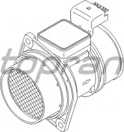 Расходомер воздуха TOPRAN купить