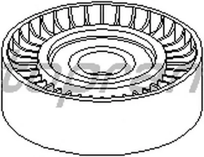 Паразитный / ведущий ролик, поликлиновой ремень TOPRAN купить
