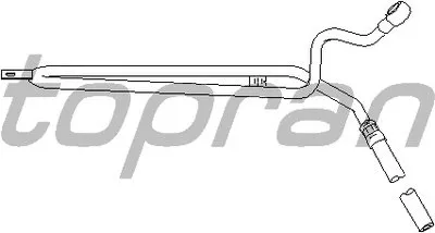 Гидравлический шланг, рулевое управление TOPRAN купить