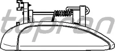 Ручка двери TOPRAN купить