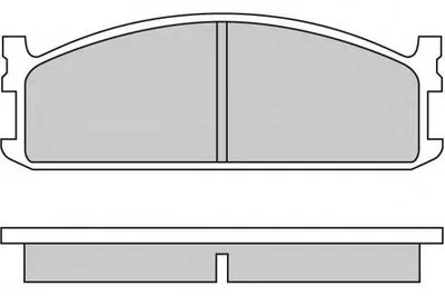 Комплект тормозных колодок, дисковый тормоз E.T.F. купить