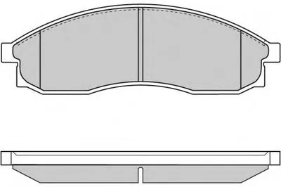 Комплект тормозных колодок, дисковый тормоз E.T.F. купить