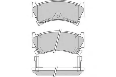 Комплект тормозных колодок, дисковый тормоз E.T.F. купить