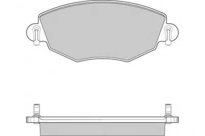 Комплект тормозных колодок, дисковый тормоз E.T.F. купить