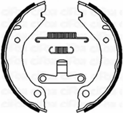 Комплект тормозных колодок, стояночная тормозная система CIFAM купить