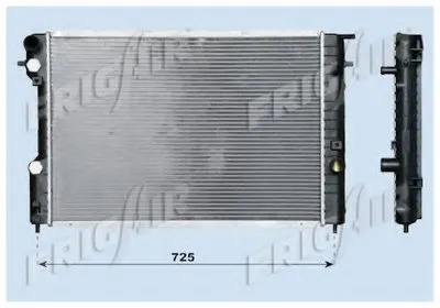 Радиатор, охлаждение двигателя FRIGAIR купить