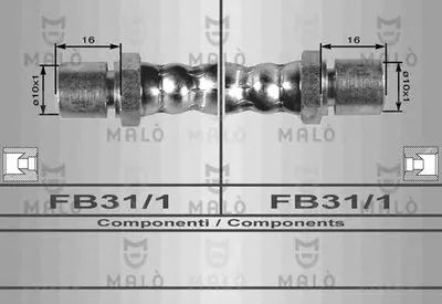Тормозной шланг MALÒ купить