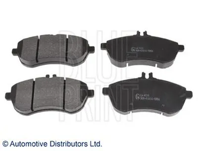 Комплект тормозных колодок, дисковый тормоз BLUE PRINT купить