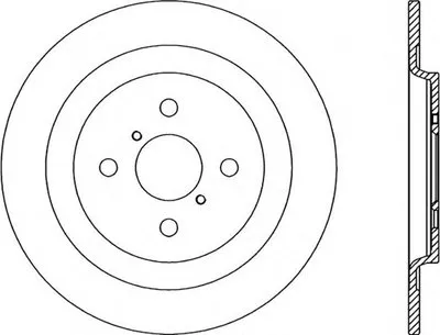 Тормозной диск ADAPTIVE OPEN PARTS купить