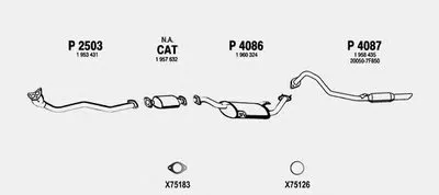Система выпуска ОГ FENNO купить
