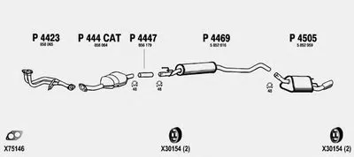 Система выпуска ОГ FENNO купить