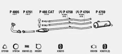 Система выпуска ОГ FENNO купить