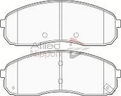 Комплект тормозных колодок, дисковый тормоз ANL Braking COMLINE купить