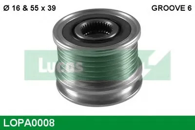 Механизм свободного хода генератора LUCAS ENGINE DRIVE купить