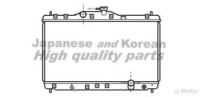 Радиатор, охлаждение двигателя ASHUKI купить