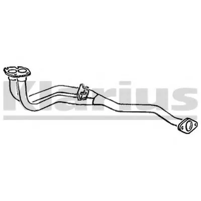 Труба выхлопного газа KLARIUS купить