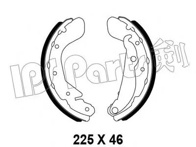 Тормозные колодки IPS Parts IPS Parts купить