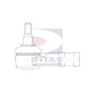 Наконечник поперечной рулевой тяги DITAS купить