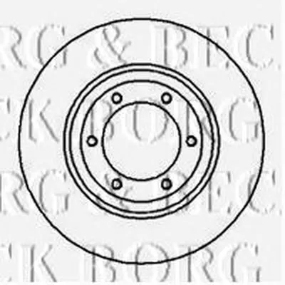 Тормозной диск BORG & BECK купить