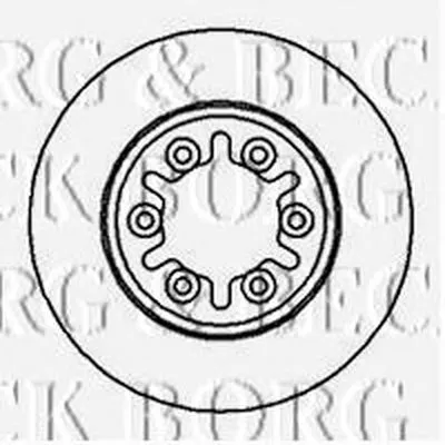 Тормозной диск BORG & BECK купить