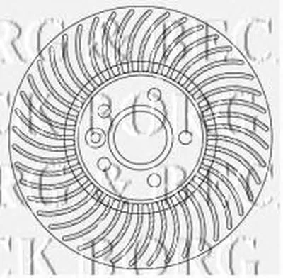 Тормозной диск BORG & BECK купить