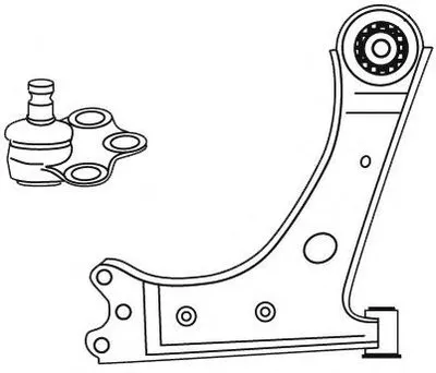 Рычаг независимой подвески колеса, подвеска колеса FRAP купить