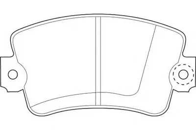 Комплект тормозных колодок, дисковый тормоз WAGNER купить