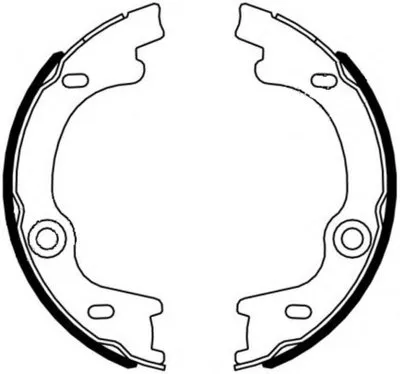 Комплект тормозных колодок, стояночная тормозная система HELLA PAGID купить