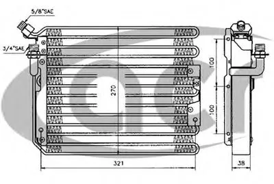Конденсатор, кондиционер ACR купить