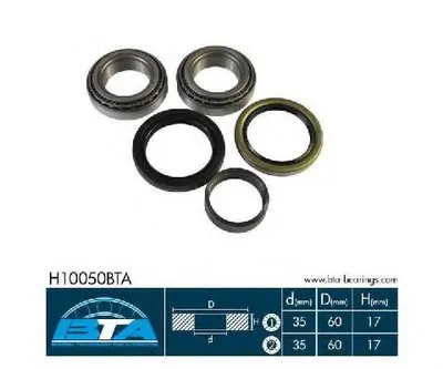 Комплект подшипника ступицы колеса BTA купить