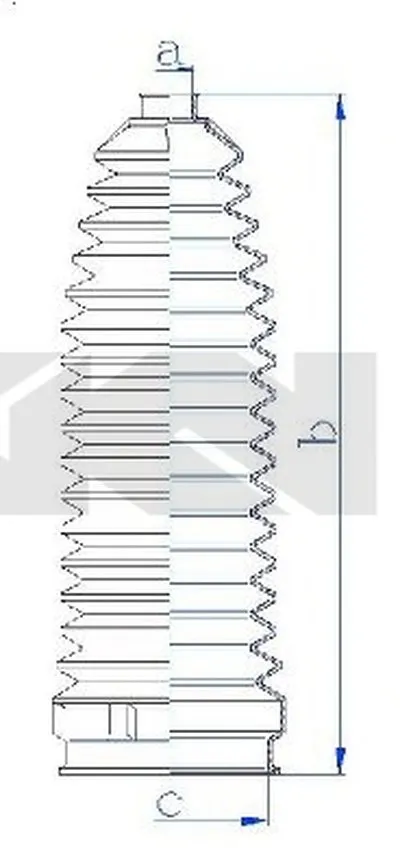 Пыльник, рулевое управление SPIDAN купить