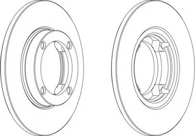 Тормозной диск PREMIER FERODO купить