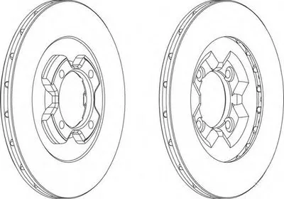 Тормозной диск PREMIER FERODO купить