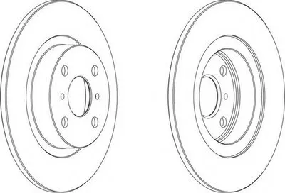 Тормозной диск PREMIER FERODO купить