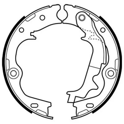 Комплект тормозных колодок, стояночная тормозная система DELPHI купить