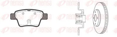 Комплект тормозов, дисковый тормозной механизм Twin Kit REMSA купить