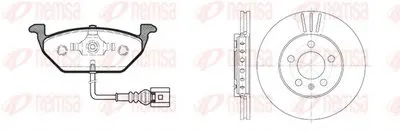 Комплект тормозов, дисковый тормозной механизм Twin Kit REMSA купить