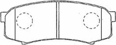 Комплект тормозных колодок, дисковый тормоз Premium Advics AISIN купить