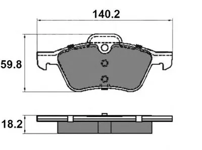 Комплект тормозных колодок, дисковый тормоз NATIONAL купить