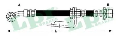 Тормозной шланг LPR купить