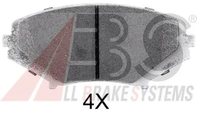 Комплект тормозных колодок, дисковый тормоз SPORTLINE A.B.S. купить