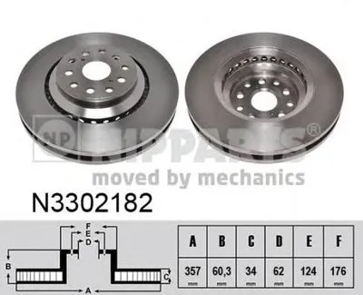 Тормозной диск NIPPARTS купить