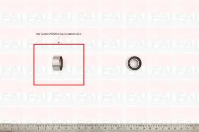 Натяжной ролик, ремень ГРМ FAI AutoParts купить