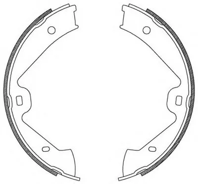 Комплект тормозных колодок ADVANCE OPEN PARTS купить