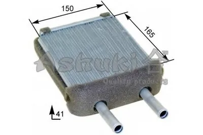 Теплообменник, отопление салона ASHUKI купить