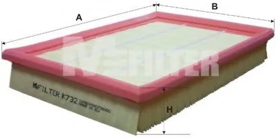 Воздушный фильтр MFILTER купить